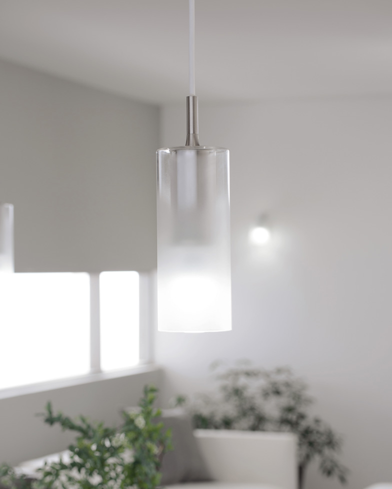 レール取付 非調光 温白色] AQUAシリーズ[Mist] ガラス製