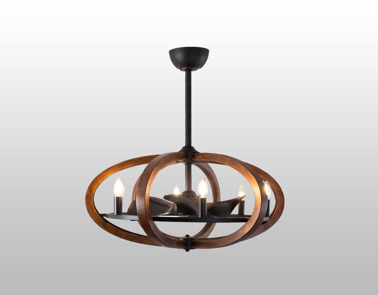 長期保証 ファンデリア AS-5022-6 + AS-5022-6-30cm 小型 LED 6灯 DC