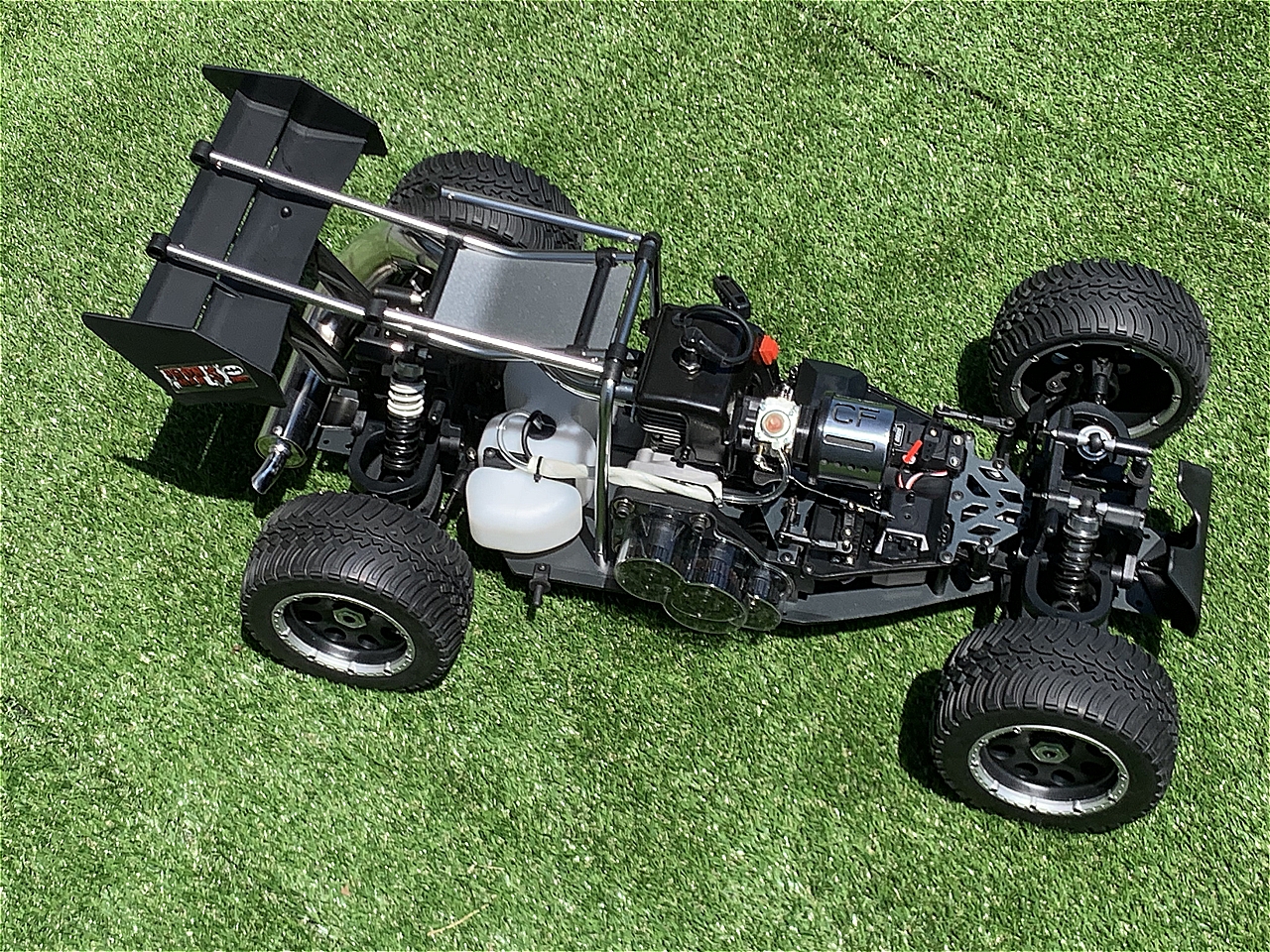 ラジコン オフロード エンジン FS-RACING 1/5スケール Bajaバギー ４WD