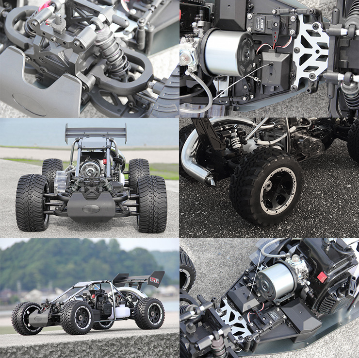 ラジコン オフロード エンジン FS-RACING 1/5スケール Bajaバギー ４WD fs11203 RCカー ラジコンカー FSレーシング  30ccエンジン 大人向け : fs11203-4wd : FancyBakeShop - 通販 - Yahoo!ショッピング