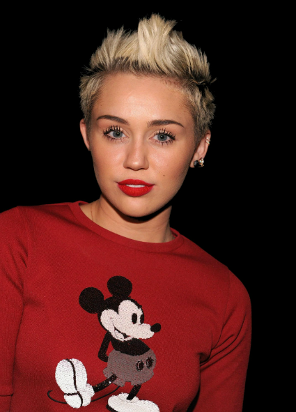 マイリーサイラス ,ミッキーマウス