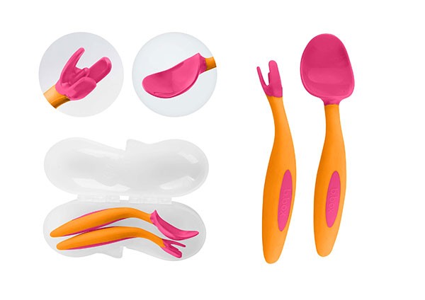 ベビー スプーン フォーク セット b.box ビーボックス トドラーカトラリー（ケース付）Toddler cutlery ベビー食器 カトラリー 男の子 女の子 | b.box | 02