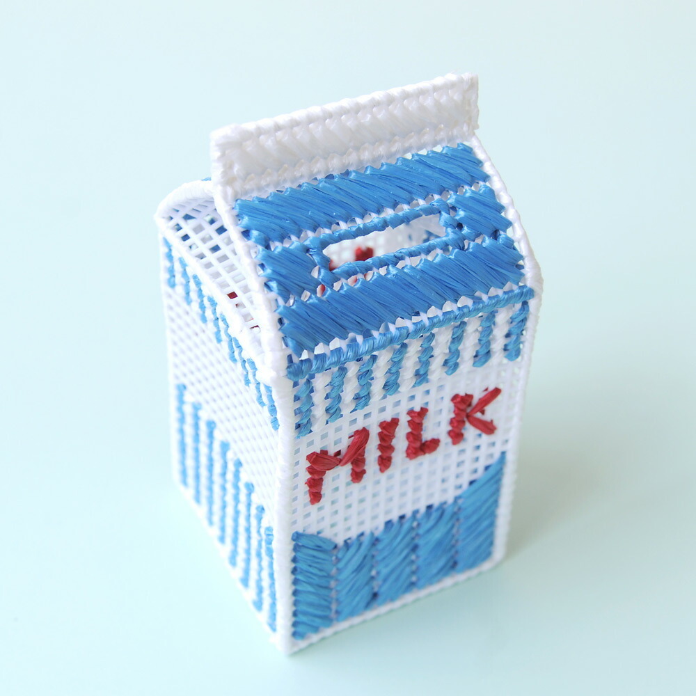 ハマナカ 子供 手芸 エコクラフト キット 牛乳パックの貯金箱 夏休み