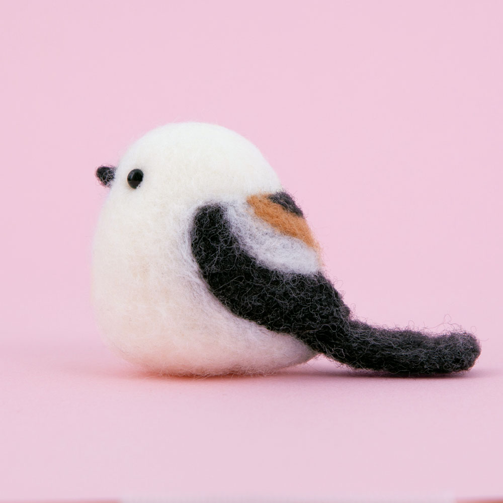 ハンドメイド♪羊毛フェルト ちいさな鳥いろいろ 15羽