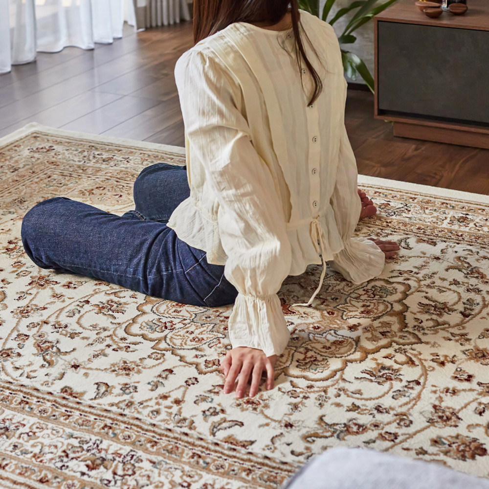 ウィルトンラグ 200×250 cm 約 3畳 おしゃれ ホットカーペット 床暖房