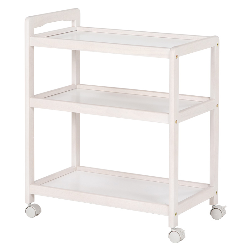 キッチンワゴン キャスター付き 3段 木製 シンプル おしゃれ 作業台