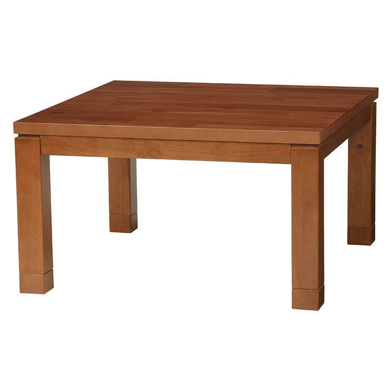 こたつ テーブル 正方形 75×75 おしゃれ リビング 北欧 安い 木目 天然