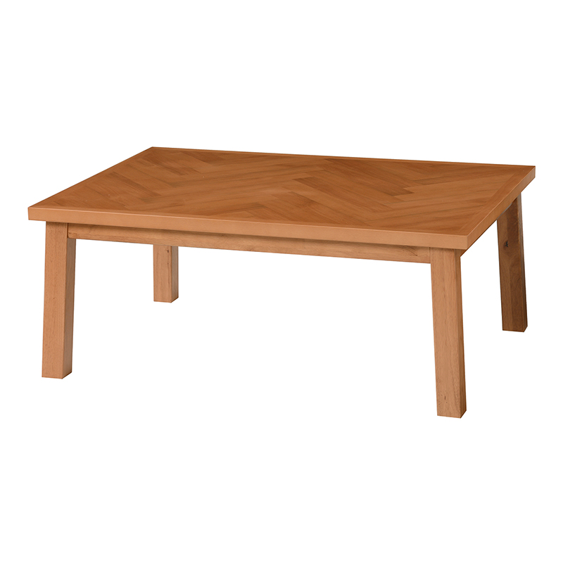 こたつテーブル 105×75　ヘリンボーン柄 楽天市場】ヘリンボーン柄 長方形 こたつ テーブル 105×75cm 【DAISY