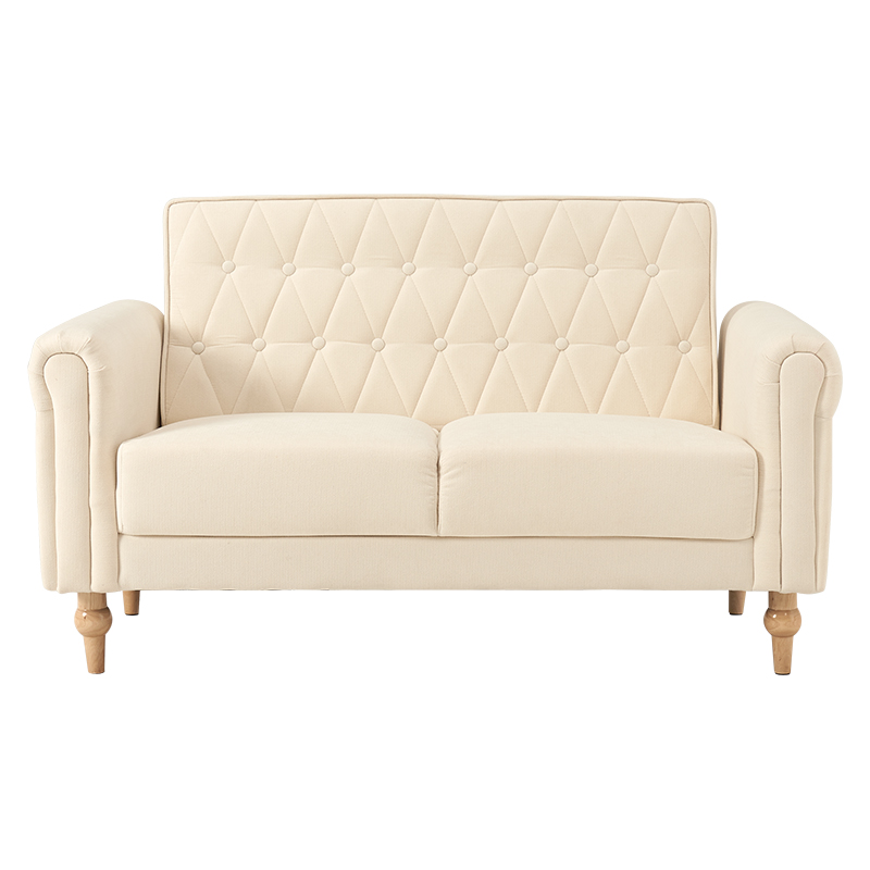 ソファ 2人掛け 肘掛け PVC 合皮 コンパクト 可愛い ハイタイプ