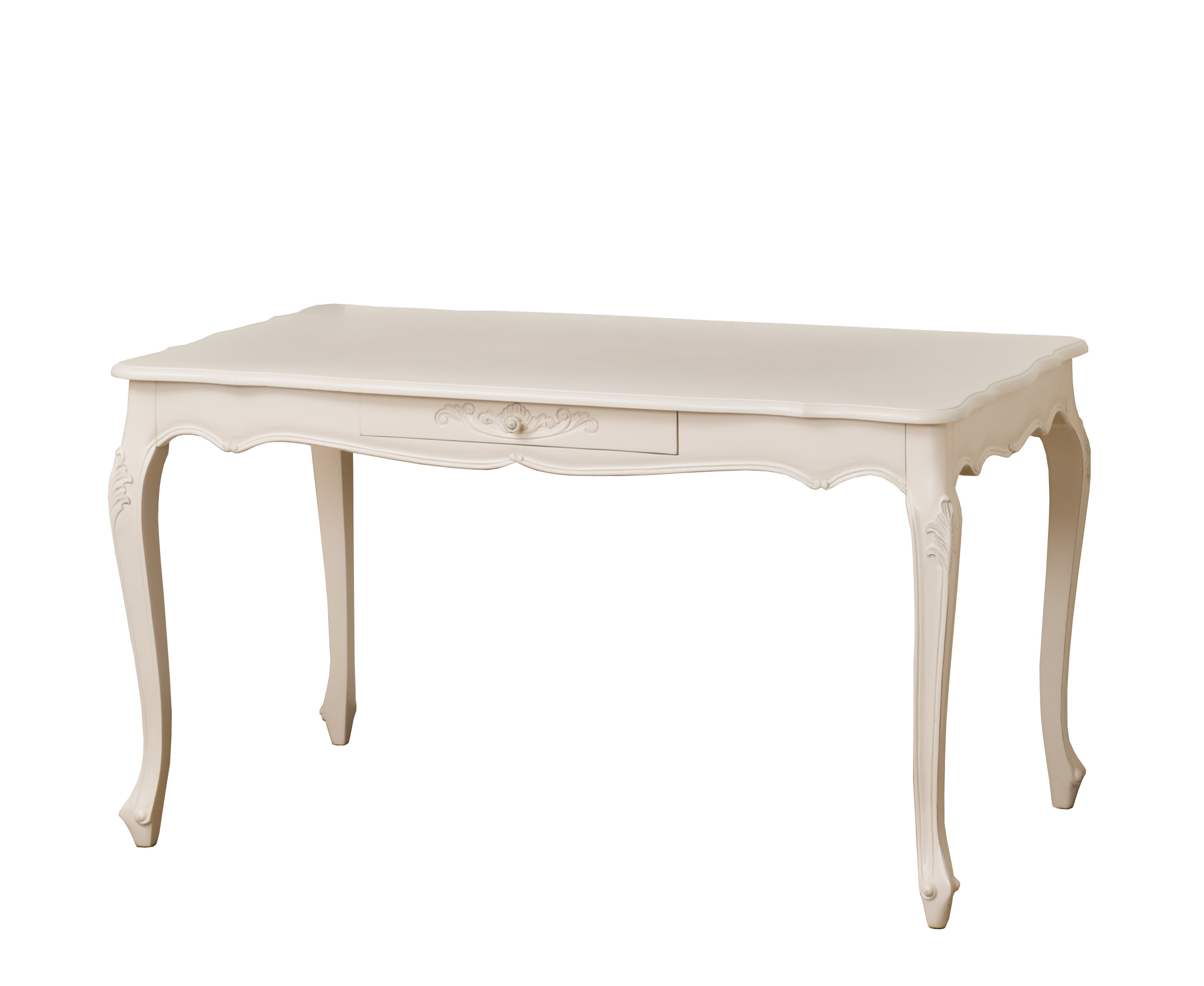 ダイニングテーブル 4人用 アンティーク 幅135 高さ73 cm おしゃれ 猫