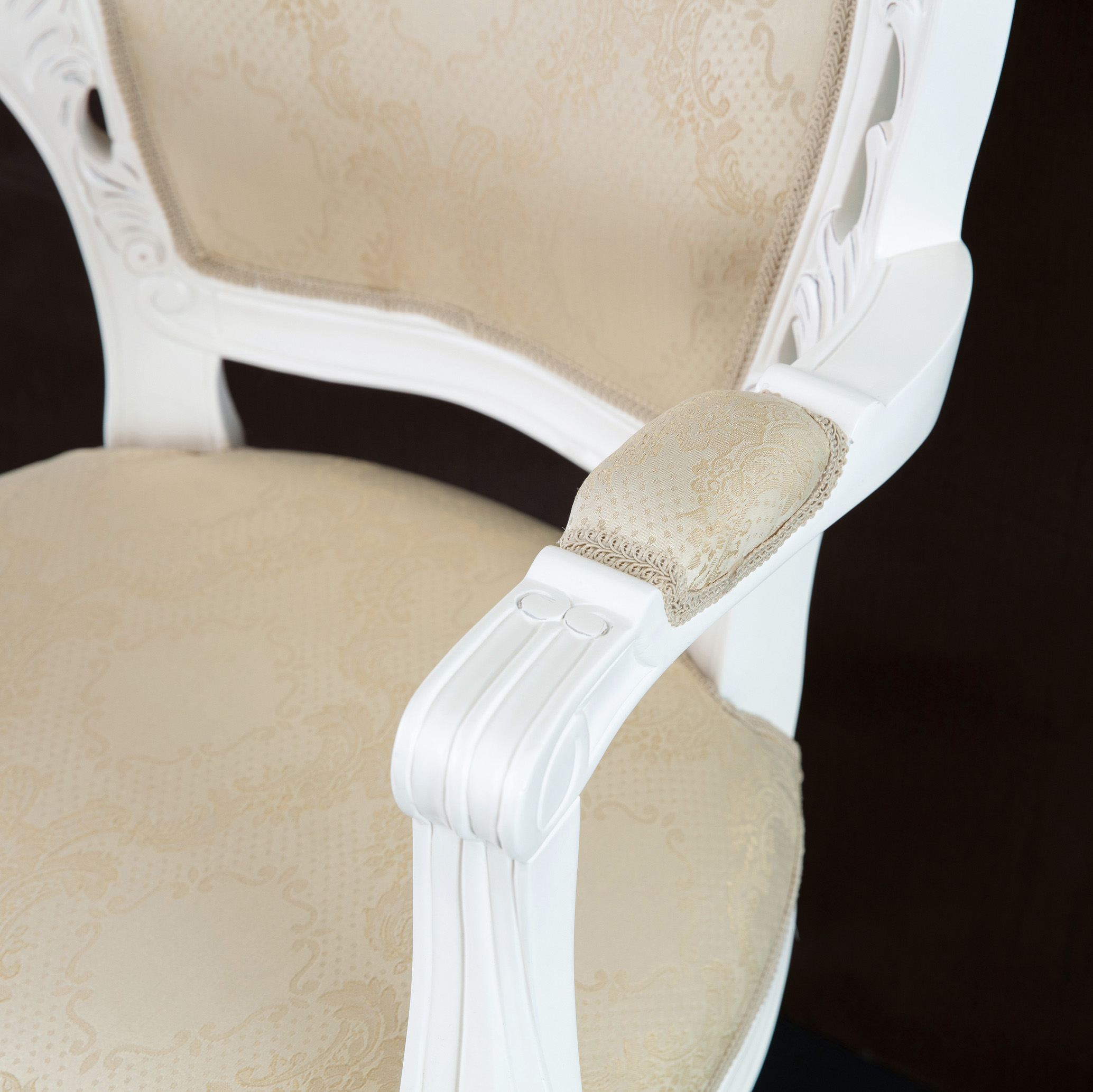 ダイニングチェア アンティーク 肘付き 猫脚 椅子 おしゃれ 安い 木製