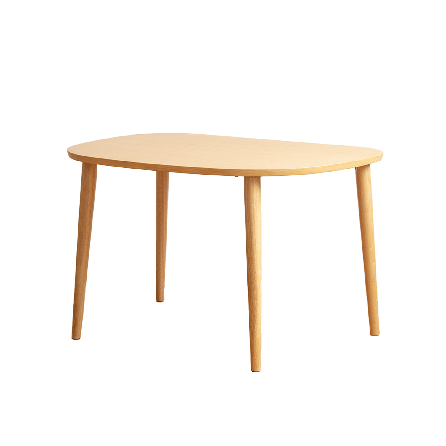 ダイニングテーブル 半円 115cm 3人 4人 カフェ 北欧 食卓 テーブル