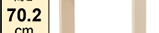 高さ70.2cm