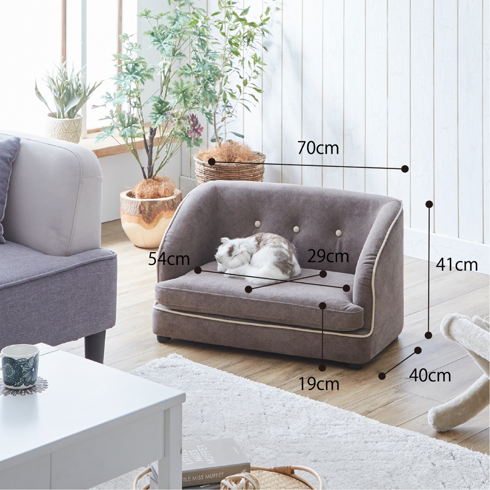 ペットソファー 犬 猫 用 ソファ 可愛い 撥水加工 キズがつきにくい