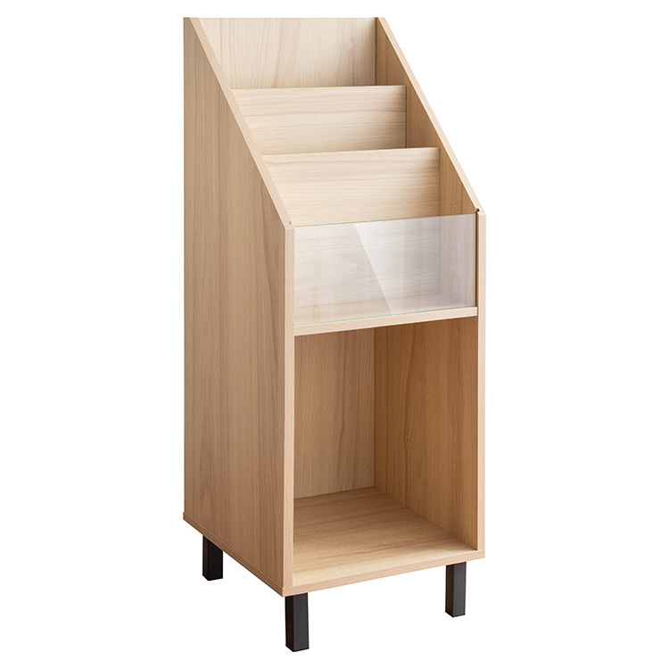 宮武製作所 レコードラック おしゃれ 木製 棚 スリム ディスプレイ