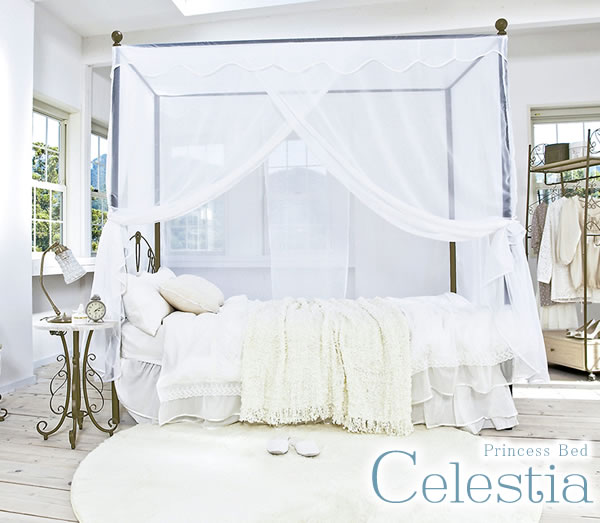 宮武製作所 姫系ベッド Celestia（セレスティア） セミダブル用天蓋