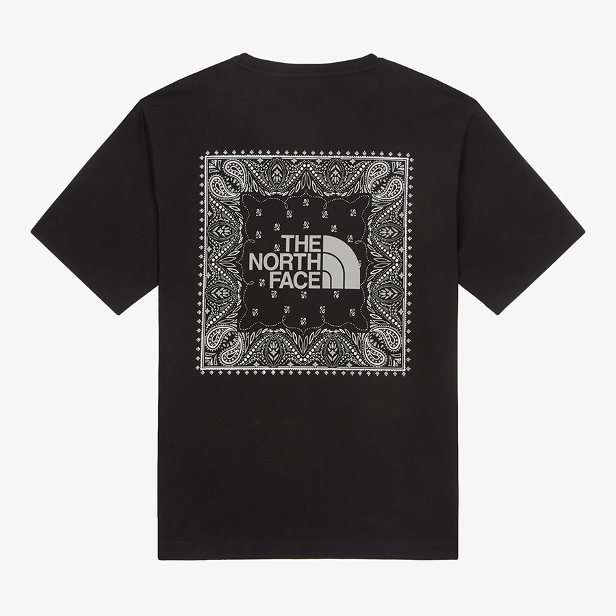 THE NORTH FACE Tシャツ MS BANDANA S/S R/TEE バンダナ