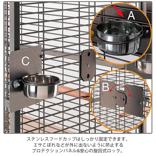 新品・未開封 ferplast社製 パラディオ5 鳥かご ゲージフルセット 鳥かご パラディオ 5 Palladio 5 鳥籠 ゲージ フルセット カナリア