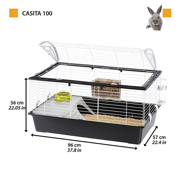 ferplast（ファープラスト） うさぎ ケージ モルモット キャシタ 100
