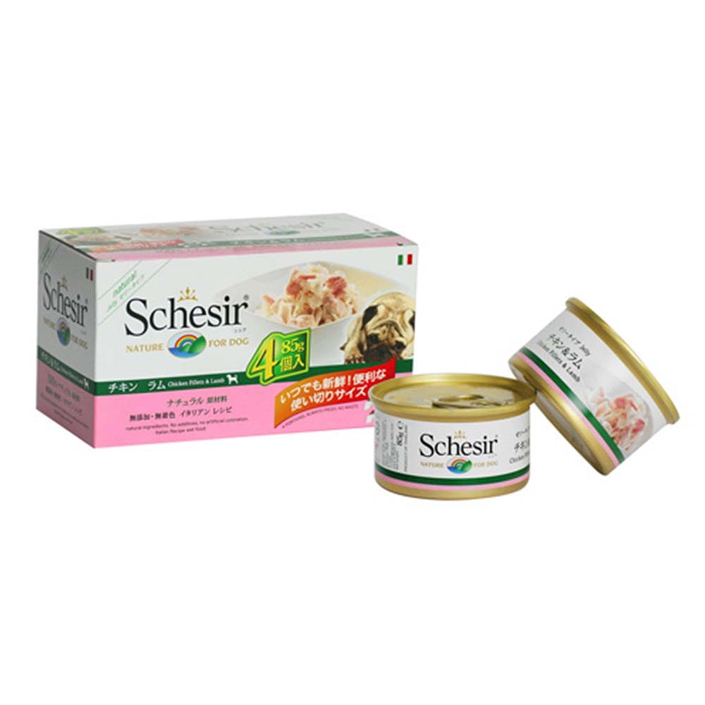 【在庫限りで終売】ドッグフード ウェット 成犬用 シシア 「チキンフィレ ラム」 85g×4個パック 缶詰 無添加 無着色 | シシア | 07