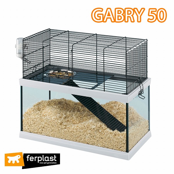 ferplast ハムスター スナネズミ ケージ ガブリー GABRY 50 フル