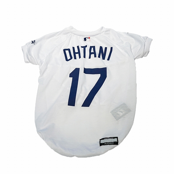 【予約販売】MLB公式 ロサンゼルス ドジャース 大谷翔平選手モデル ユニフォーム 野球 Tシャツ XLサイズ Los Angeles Dodgers ペット｜fantasyworld｜02