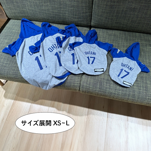 大谷翔平選手　MVP受賞　XLサイズ ドジャースブルーパーカー　MLB公式 MLBPA公式ライセンス 大谷翔平 グラフィックパーカー スタジアム