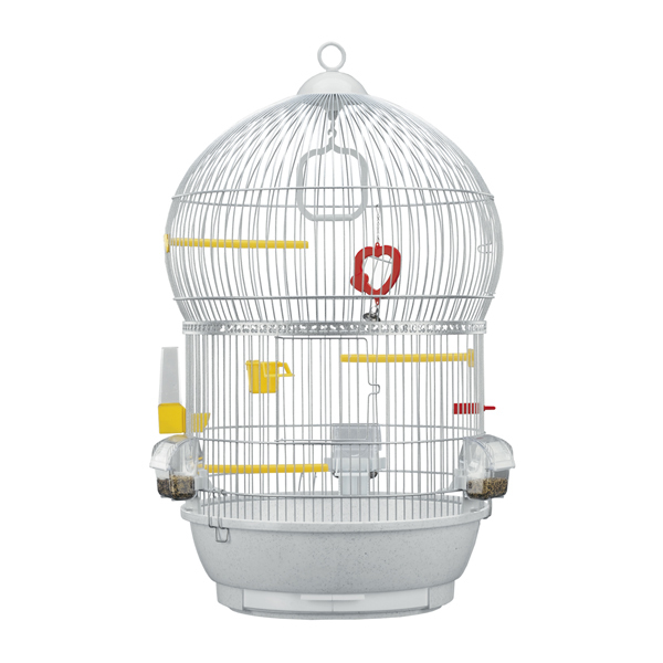 鳥かご 鳥 小鳥 用 レジーナ ホワイト Regina AntiqueGold 鳥籠 ゲージ フルセット カナリア セキセイインコ イタリアferplast社製