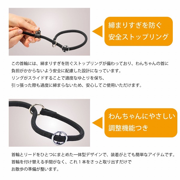 【2サイズ・5カラー】 SPORT GC スポーツ ハーフチョーク リード 犬 しつけ りーど  散歩用品 お出かけ お散歩グッズ  イタリアferplast社製 | ferplast | 11