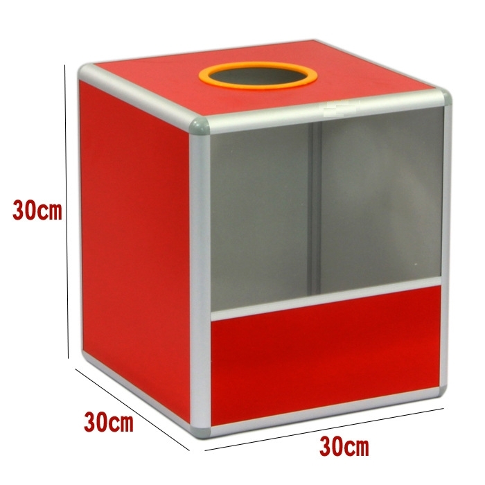 ルミナスレッド30包✖️3箱 耐火ゴミ箱（オイリーウエスト缶） ジャストライト 【AXEL】 アズワン