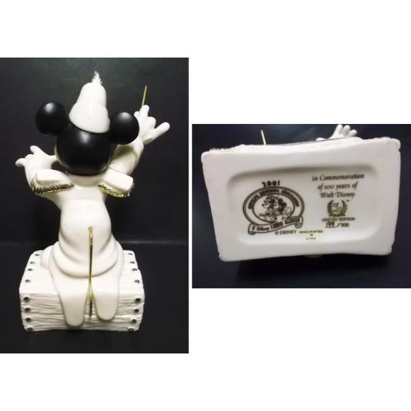 レノックス バンドリーダー ミッキーマウス 陶器フィギュアリン