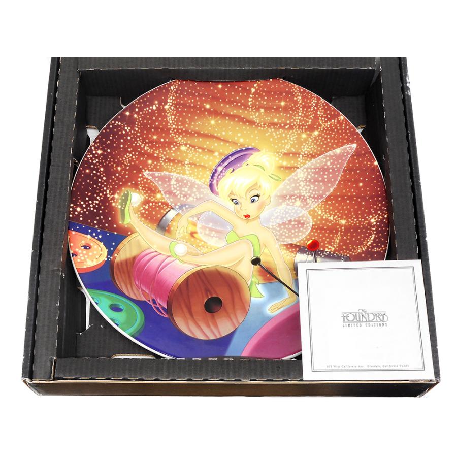 限定250 ティンカー・ベル 糸車 チャージャープレート テーブル装飾用