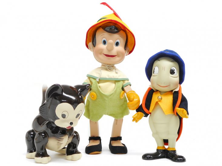 ピノキオ、ジミニー&フィガロ 子猫 ディズニーキャット ピノキオ、ジミニー&フィガロ 子猫 ディズニーキャット