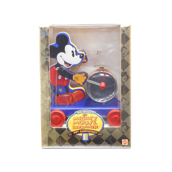 マテル ディズニー ミッキーマウスドラマー 60周年 復刻版 ミッキーマウス ドラマー 復刻版 トイ フィッシャープライス ドラム