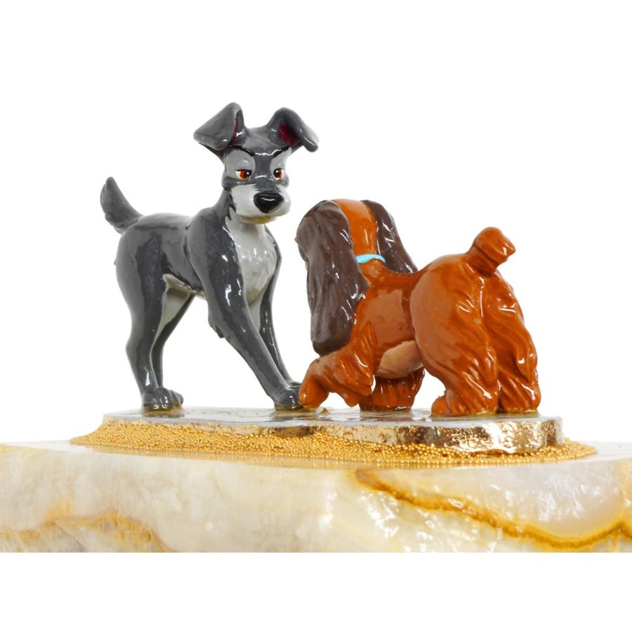 わんわん物語 レディ&トランプ ロン・リー Ron Lee 天然石 スカ