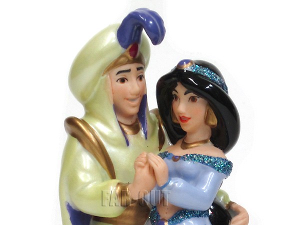 アラジン&ジャスミン ポーセリン フィギュアリン テーマパーク版