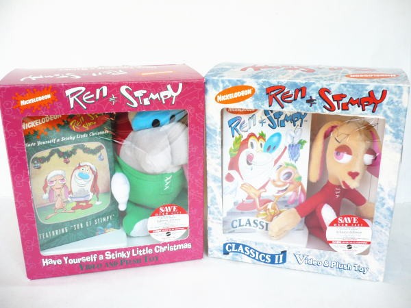 Ren & Stimpy レンとスティンピー クリスマスファッション ぬいぐるみ