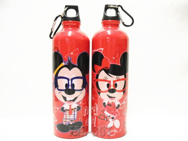 エコボトル ミッキー&ミニー ナード アルミボトル 水筒 スポーツボトル