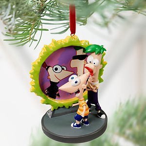 ディズニーチャンネル フィニアスとファーブ クリスマス オーナメント