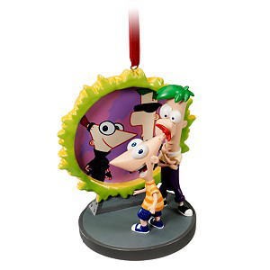 ディズニーチャンネル フィニアスとファーブ クリスマス オーナメント