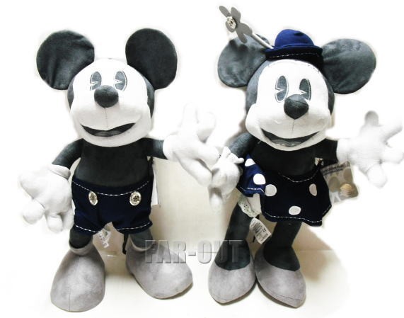 D23 ミッキー&ミニー D.ストア25周年記念版 ぬいぐるみ 2点