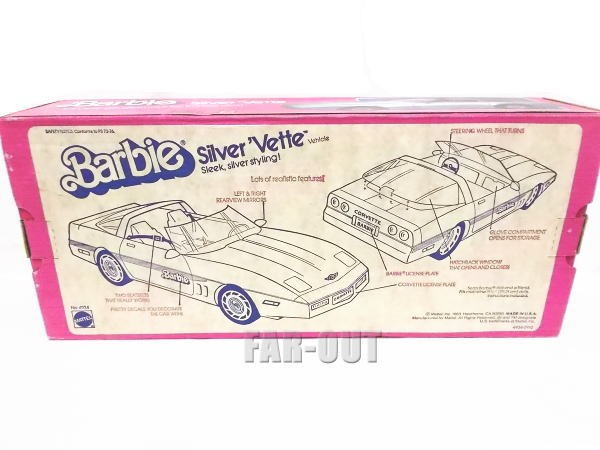 バービー Silver' Vette コルベット カー シルバー 1983年 : 432-6743