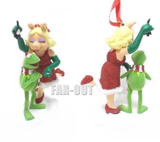 ディズニー マペッツ カーミット&ミス・ピギー クリスマス ヤドリギの