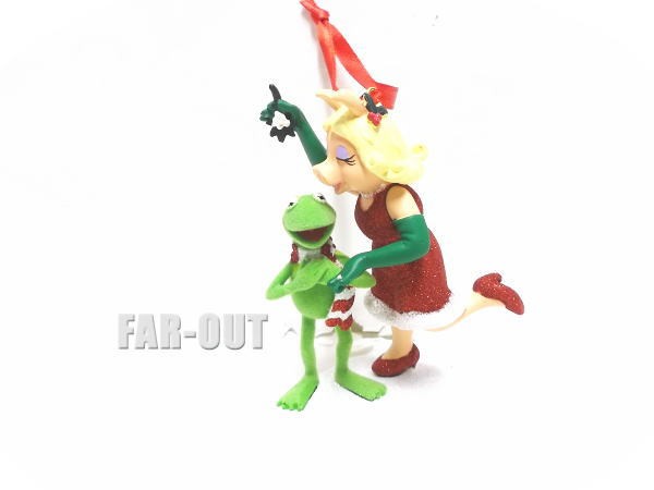 ディズニー マペッツ カーミット&ミス・ピギー クリスマス ヤドリギの