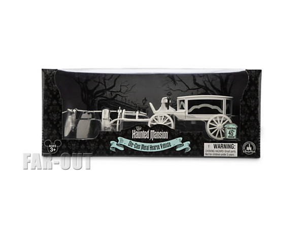 ウォルトディズニーテーマパーク限定 ホーンテッドマンション霊柩車 日本未発売 ホーンテッドマンション Hearse Vehicle 霊柩車 ブラック メタルダイ