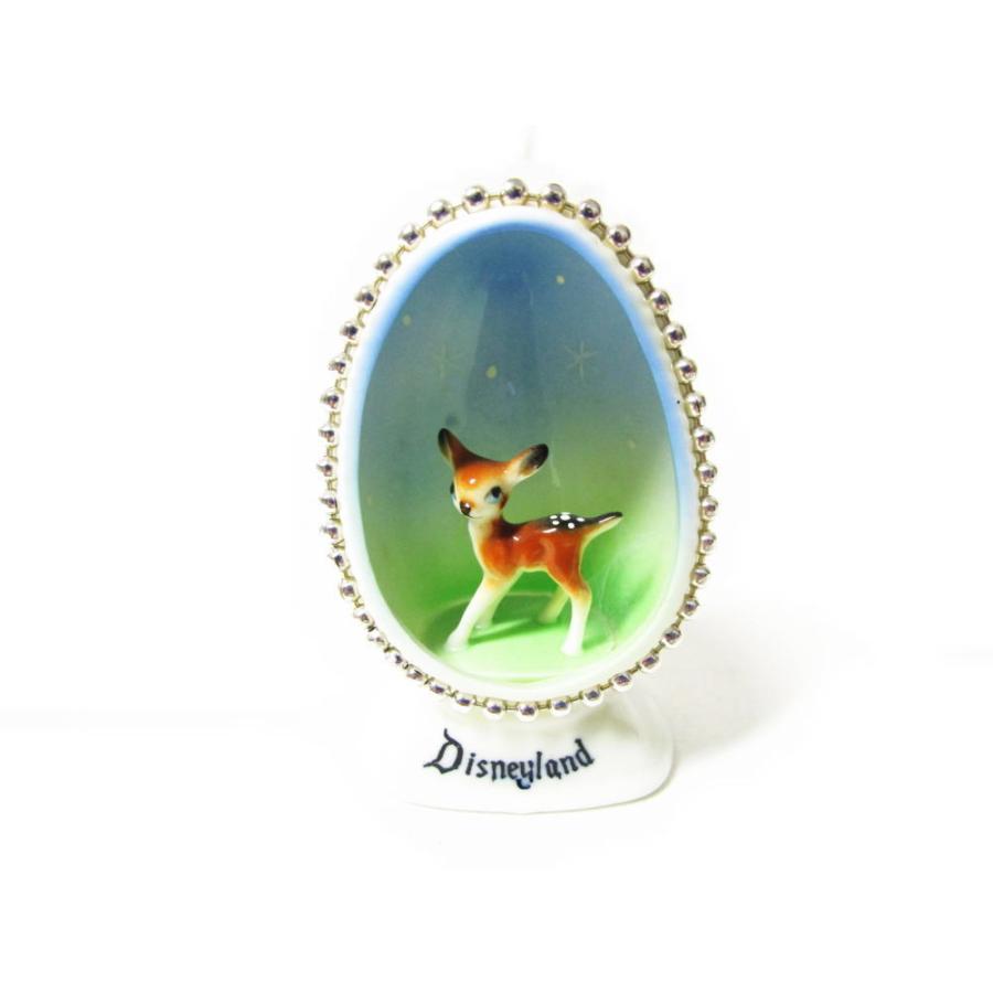 バンビ ディズニーランド エッグ型 ボーンチャイナ フィギュア