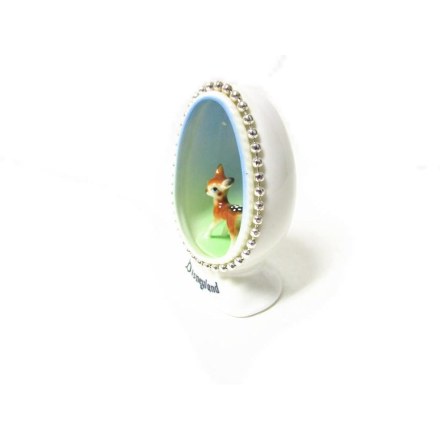 バンビ ディズニーランド エッグ型 ボーンチャイナ フィギュア