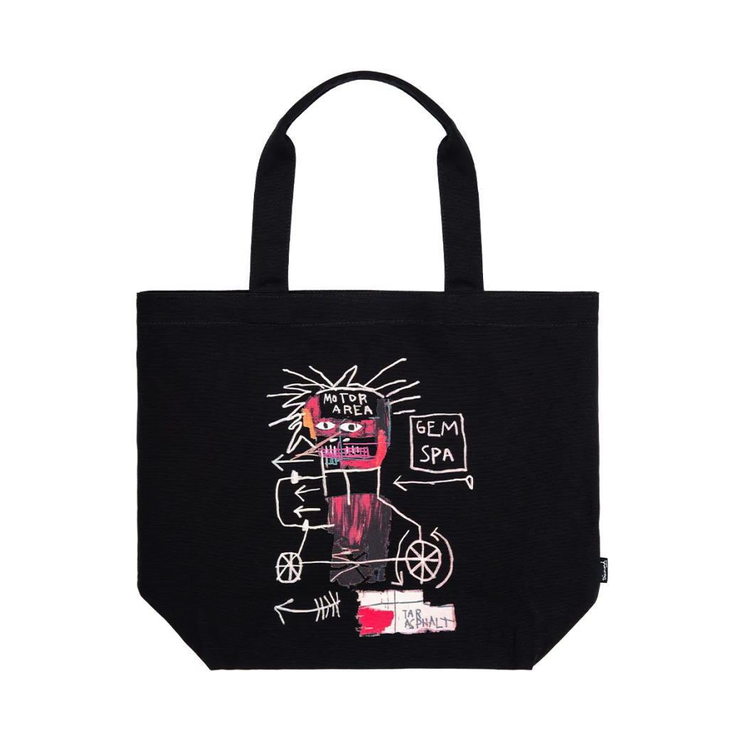 バスキア アート トートバッグ 美術館限定 Jean-Michel Basquiat Tote Bag Untitled (Gem Spa) The Broad｜far-out