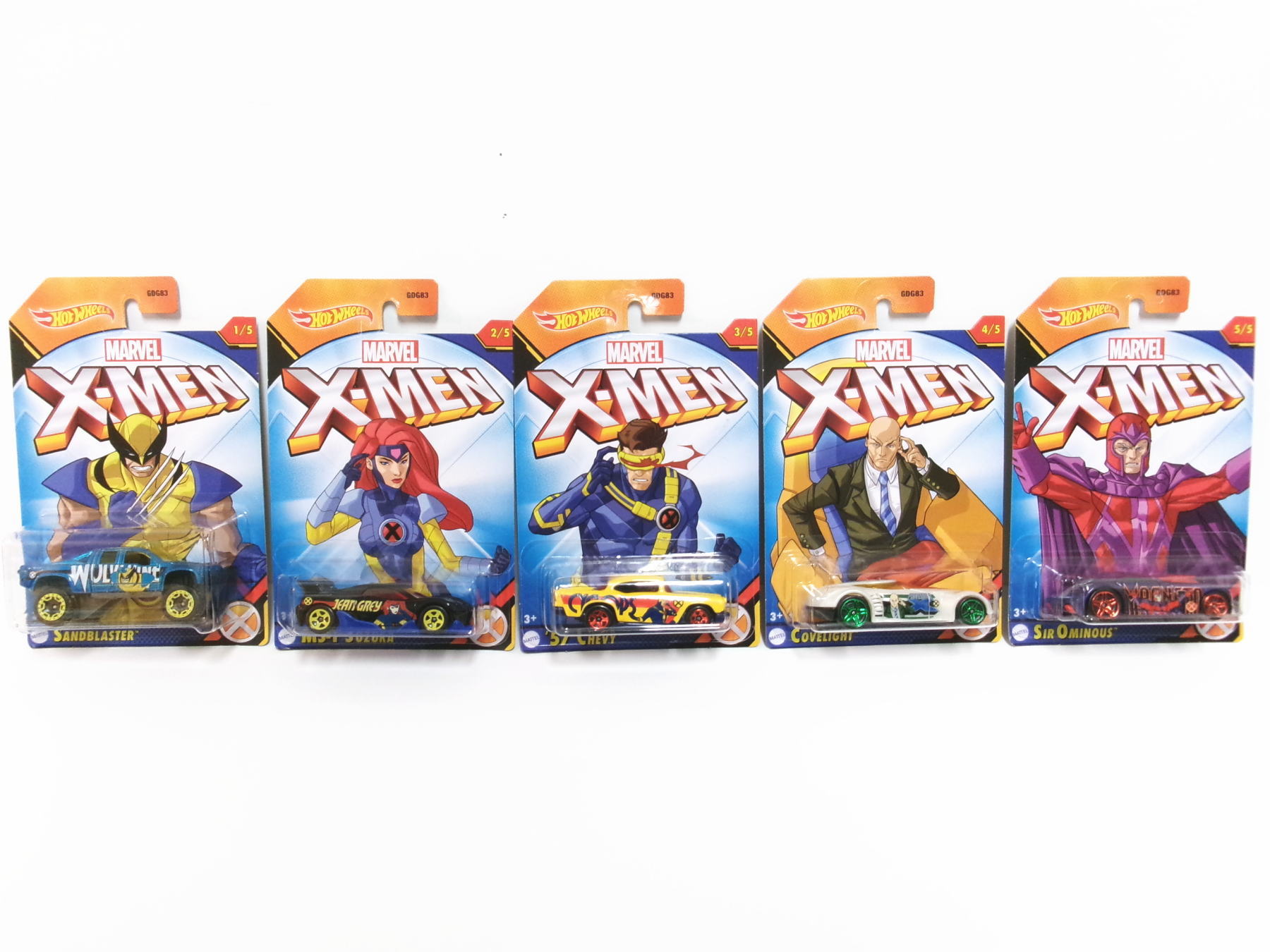 ホットウィール X-メン X-MEN マーベルコミック メタルダイキャスト