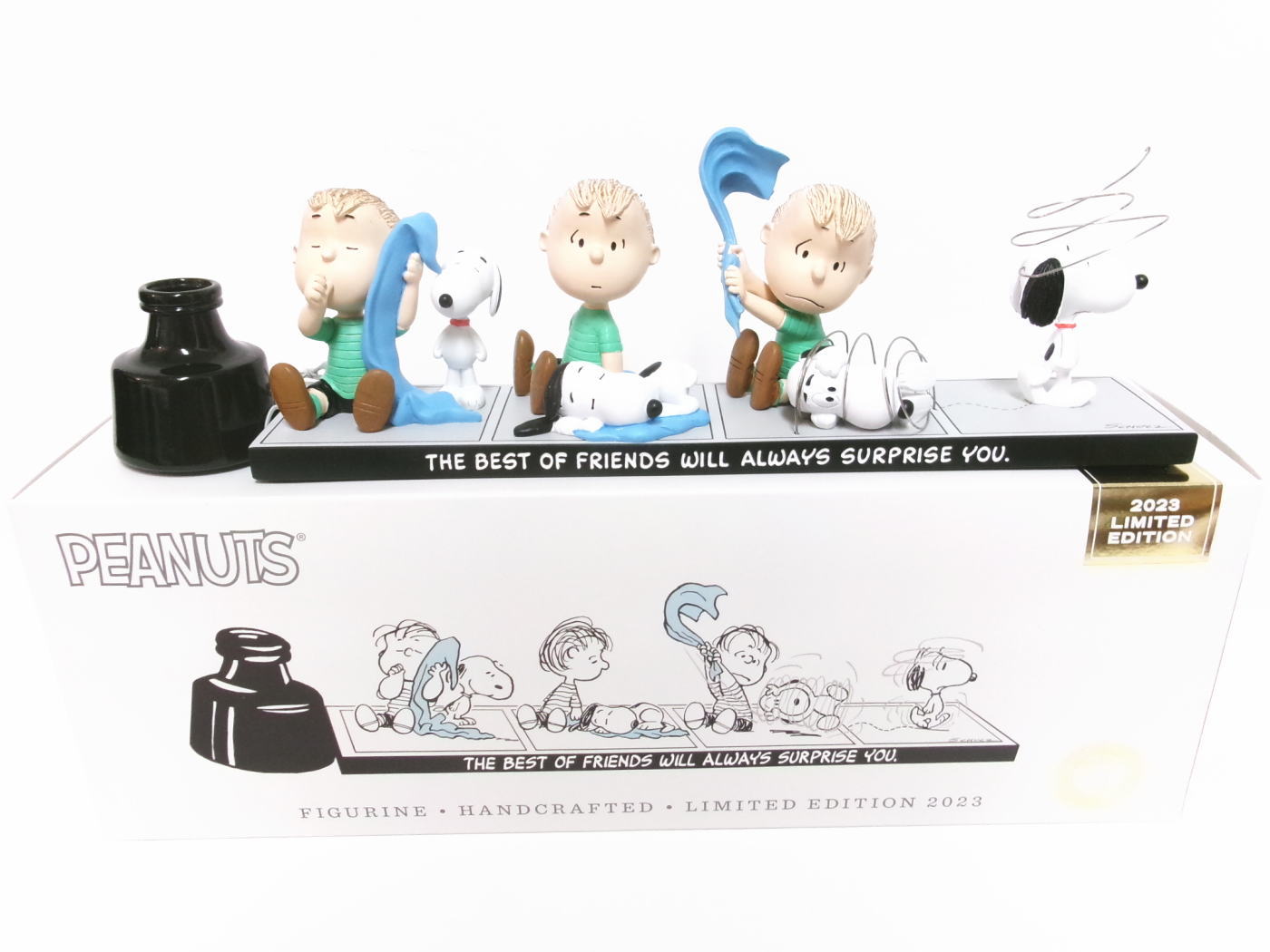 ホールマーク ピーナッツ クラシック ライナス＆スヌーピー フィギュアリン 2023年 限定版 Hallmark Linus and Snoopy